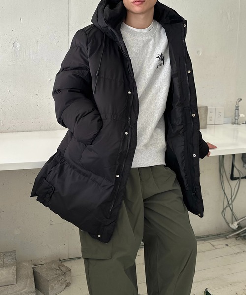 セール】【SETUP7】リラックスフィット中綿ダウンモッズコート KNF037