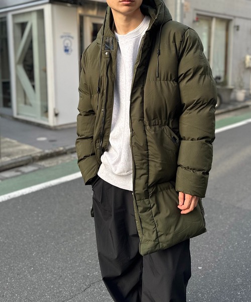 セール】【SETUP7】リラックスフィット中綿ダウンモッズコート KNF037