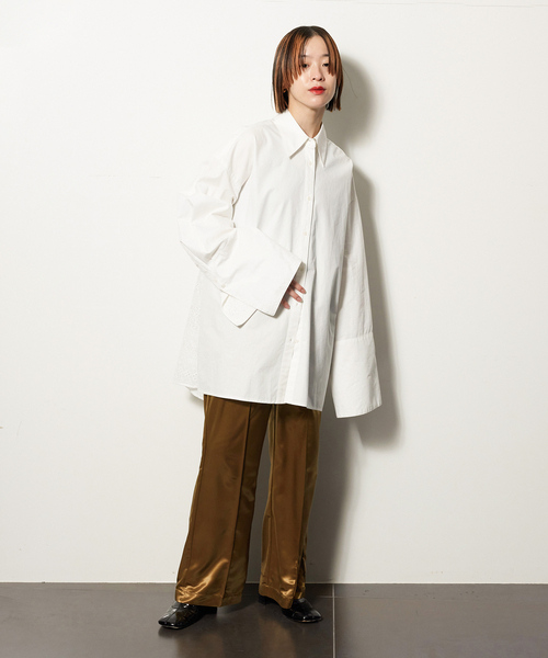 CITYSHOP♥SATIN FLARED パンツ SATIN FLARED パンツ（その他パンツ）｜CITYSHOP（シティ
