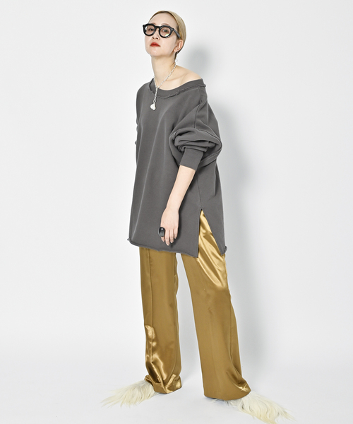 CITYSHOP（シティーショップ）の「SATIN FLARED パンツ（その他