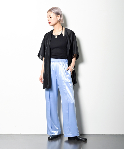 CITYSHOP（シティーショップ）の「SATIN FLARED パンツ（その他