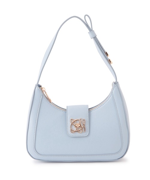 VIS(ビス)の「【新色追加】【180℃美人見え】ハンドルリボンワンショルダーバッグ(ハンドバッグ・レディース・ブラック/グリーン/キナリ/ピンク/ブラック系/サックスブルー・FREE)」の15枚目の写真