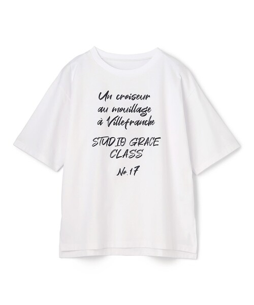 GRACE CLASS（グレースクラス）の「レタードオーバーTシャツ（Tシャツ