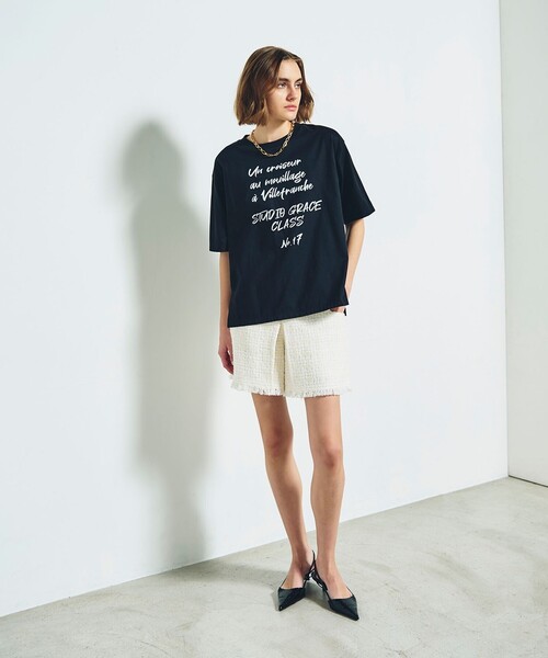 GRACE CLASS(グレースクラス)の「レタードオーバーTシャツ(Tシャツ GRACE CLASS(グレースクラス)の「レタードオーバーTシャツ(Tシャツ