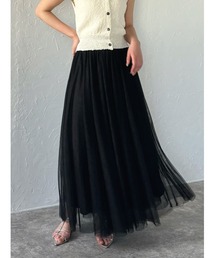 Bonjour Sagan | バックゴムボリュームチュールスカート(スカート)