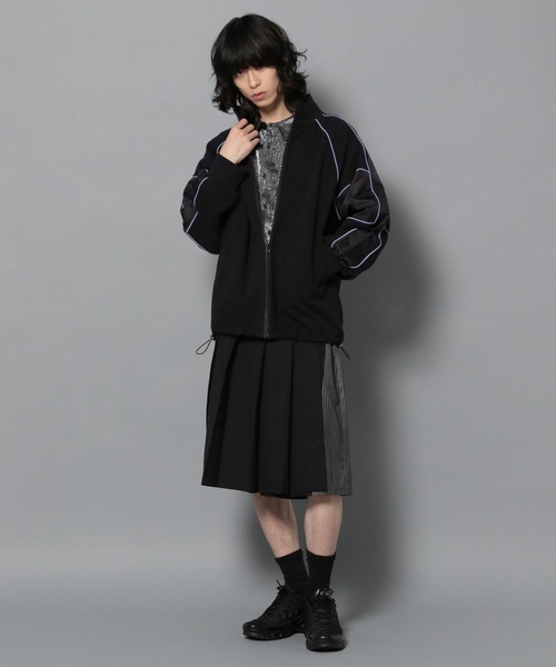 Anui（アニュイ）の「【UNISEX】コンビトラックスウェット（スウェット・レディース・オートミール/ブラック・S/M）」の14枚目の写真