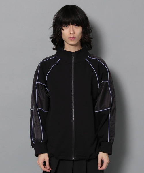 Anui（アニュイ）の「【UNISEX】コンビトラックスウェット（スウェット・レディース・オートミール/ブラック・S/M）」の17枚目の写真