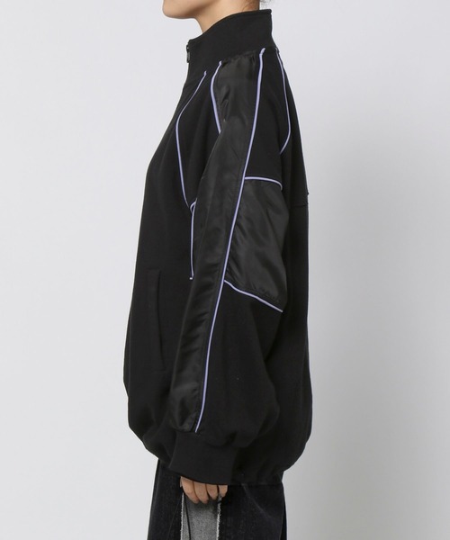 Anui（アニュイ）の「【UNISEX】コンビトラックスウェット（スウェット・レディース・オートミール/ブラック・S/M）」の21枚目の写真