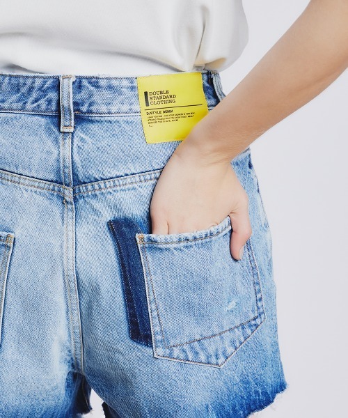 ダブルスタンダード　ショートパンツ 美品】DOUBLE STANDARD CLOTHING ダブルスタンダード