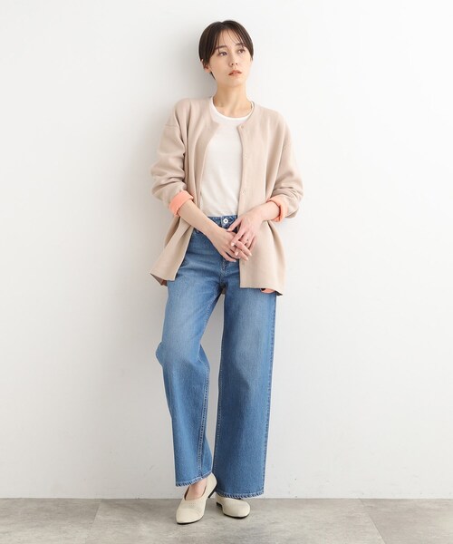 INDIVI(インディヴィ)の「◆【洗える/ツィード柄】ニットパンプス(その他シューズ・レディース・ブラック/ブラック系3/ナチュラル・15 /25/30/35/40/45/50)」の10枚目の写真