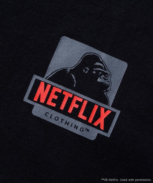 XLARGE(エクストララージ)の「XLARGE × Netflix S/S TEE(Tシャツ/カットソー・メンズ・ブラック・XL/L/M/S)」の5枚目の写真
