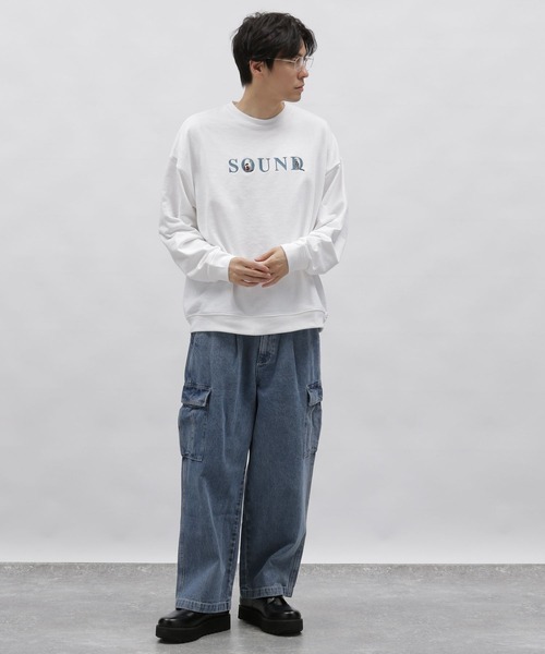 LAKOLE(ラコレ)の「デニムカーゴパンツ / 991907(デニムパンツ・メンズ・ライトブルー/ネイビー/グレー・MEDIUM/LARGE)」の8枚目の写真