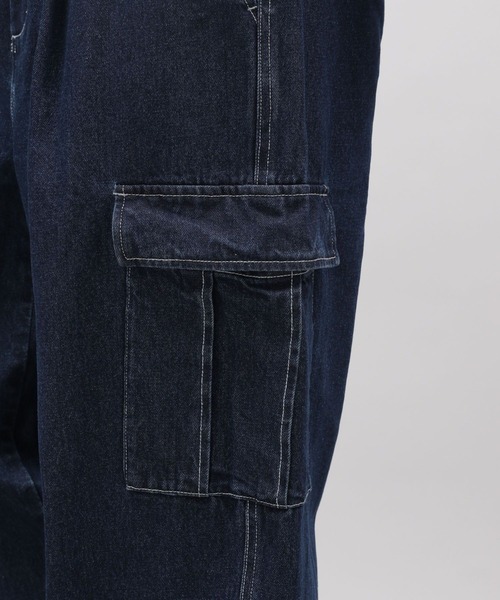LAKOLE(ラコレ)の「デニムカーゴパンツ / 991907(デニムパンツ・メンズ・ライトブルー/ネイビー/グレー・MEDIUM/LARGE)」の17枚目の写真