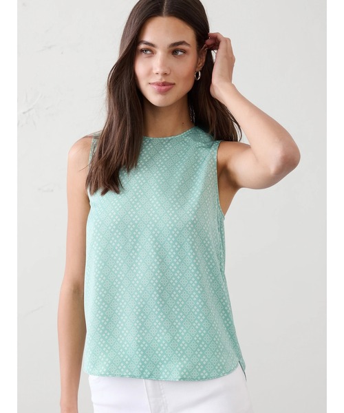 BANANA REPUBLIC FACTORY STORE(バナナリパブリック ファクトリーストア)の「BANANA REPUBLIC FACTORY STORE シェルタンクトップ(シャツ/ブラウス・レディース・その他/ホワイト/ブラック/ブルー/マルチ/ブラック系その他/ネイビー/グリーン/オフホワイト・S/M/L/XS)」の5枚目の写真
