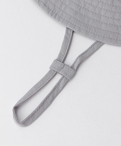 petit main(プティマイン)の「【花粉付着防止】アドベンチャーハット(ハット・キッズ・ライトグレー/アイボリー/ブラック・50cm/52cm/54cm)」の8枚目の写真