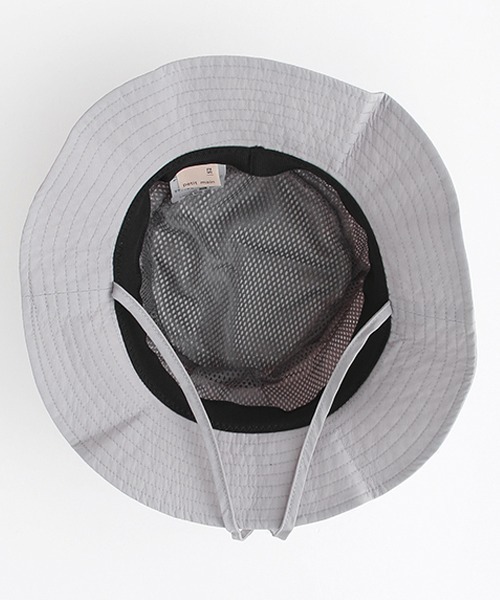petit main(プティマイン)の「【花粉付着防止】アドベンチャーハット(ハット・キッズ・ライトグレー/アイボリー/ブラック・50cm/52cm/54cm)」の5枚目の写真