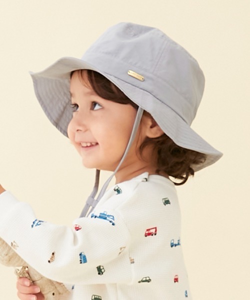 petit main(プティマイン)の「【花粉付着防止】アドベンチャーハット(ハット・キッズ・ライトグレー/アイボリー/ブラック・50cm/52cm/54cm)」の17枚目の写真