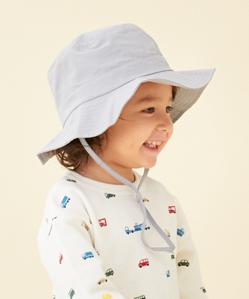 petit main(プティマイン)の「【花粉付着防止】アドベンチャーハット(ハット・キッズ・ライトグレー/アイボリー/ブラック・50cm/52cm/54cm)」の18枚目の写真