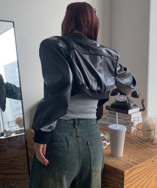 SHAGGIE(シャギー)の「フロントホールレイヤードラメタンクトップス(タンクトップ・レディース・ブラウン/シルバー/ブラック・FREE)」の5枚目の写真