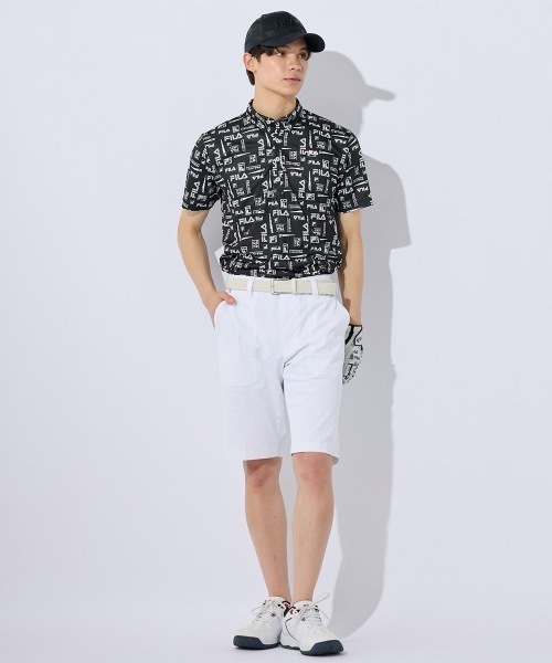 FILA GOLF(フィラゴルフ )の「【FILA GOLF/フィラゴルフ】ストレッチショートパンツ ゴルフ(その他パンツ・メンズ・ブルー系その他/ホワイト・78/82/86/90)」の4枚目の写真