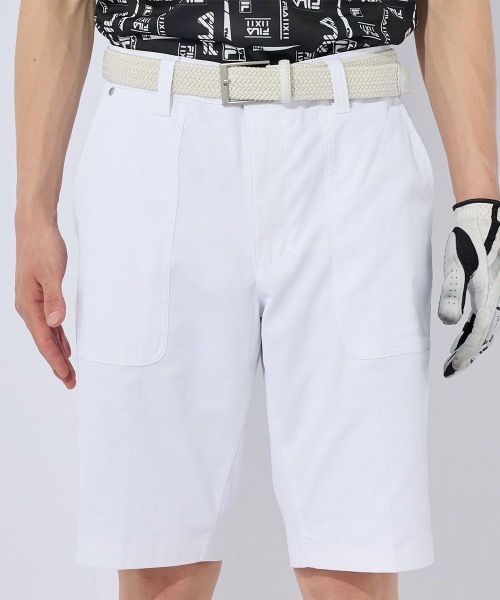 FILA GOLF(フィラゴルフ )の「【FILA GOLF/フィラゴルフ】ストレッチショートパンツ ゴルフ(その他パンツ・メンズ・ブルー系その他/ホワイト・78/82/86/90)」の8枚目の写真