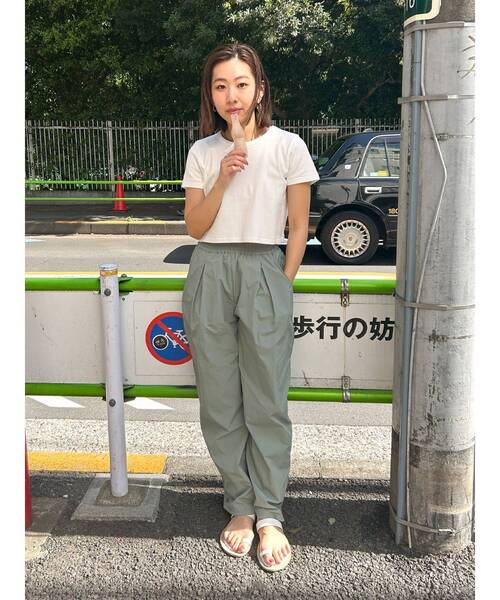 【期間限定】 セール】ナイロン混ラインパンツ（その他パンツ）｜Ungrid（アン パンツ