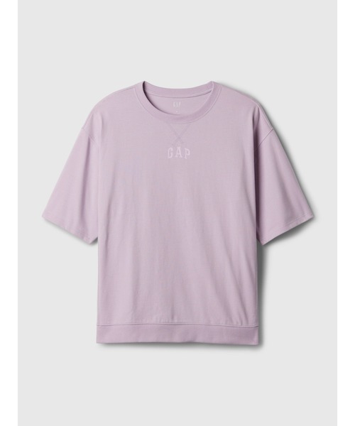 GAP(ギャップ)の「ミニ GAPアーチロゴTシャツ 半袖(ユニセックス)(Tシャツ/カットソー・メンズ・ブラック/パープル/ネイビー/アクア/グリーン/ホワイト・XS/M/S/XL/L)」の21枚目の写真