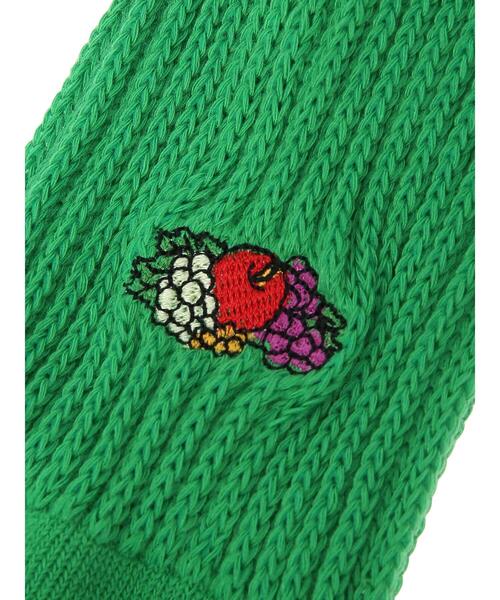 FRUIT OF THE LOOM(フルーツオブザルーム)の「■別注 フルーツオブザルーム 3Pバック刺繍ソックス(その他小物・レディース・その他6・23-25)」の6枚目の写真