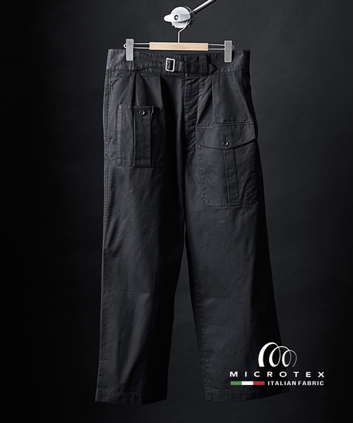 JOURNAL STANDARD relume(ジャーナルスタンダード レリューム)の「【MICROTEX / マイクロテックス】グルカパンツ(その他パンツ・メンズ・ベージュ/ブラック・MEDIUM/LARGE)」の2枚目の写真