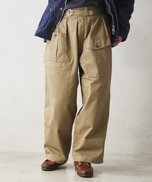 JOURNAL STANDARD relume(ジャーナルスタンダード レリューム)の「【MICROTEX / マイクロテックス】グルカパンツ(その他パンツ・メンズ・ベージュ/ブラック・MEDIUM/LARGE)」の9枚目の写真