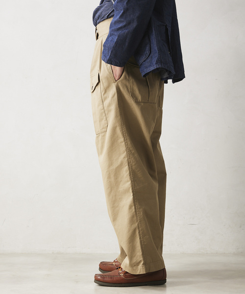 JOURNAL STANDARD relume(ジャーナルスタンダード レリューム)の「【MICROTEX / マイクロテックス】グルカパンツ(その他パンツ・メンズ・ベージュ/ブラック・MEDIUM/LARGE)」の10枚目の写真
