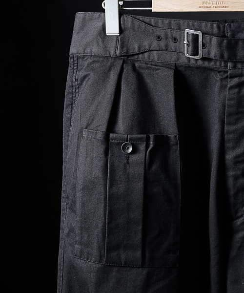 JOURNAL STANDARD relume(ジャーナルスタンダード レリューム)の「【MICROTEX / マイクロテックス】グルカパンツ(その他パンツ・メンズ・ベージュ/ブラック・MEDIUM/LARGE)」の22枚目の写真