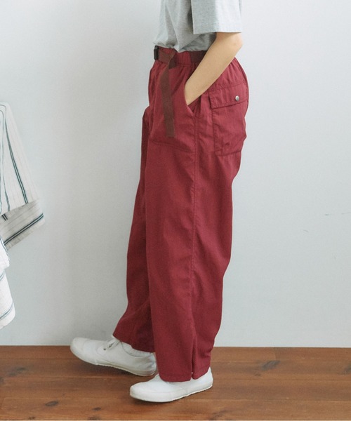 PARICI ナイロントリプルナチュラルワーシャワークパンツ(値札付き) PAR ICI（パーリッシィ）の「ナイロントリプルナチュラル