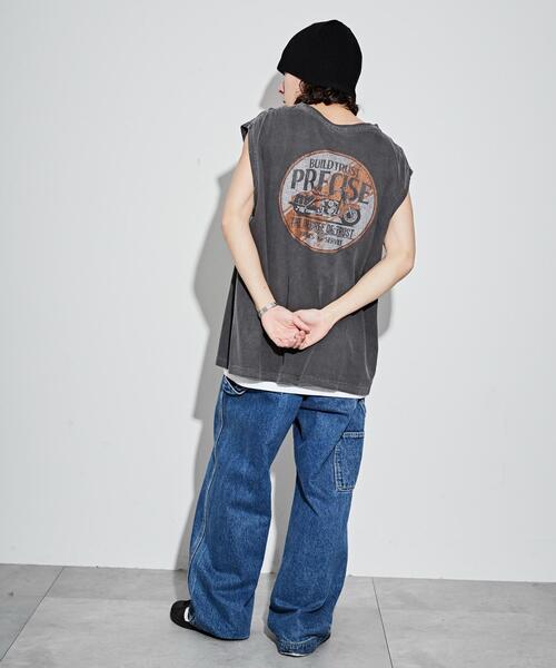 WEGO（ウィゴー）の「WEGO/ピグメントグラフィックノースリーブ（タンクトップ・メンズ・その他4/その他1/その他2/その他3/その他6/その他7/その他5・MEDIUM/LARGE）」の11枚目の写真