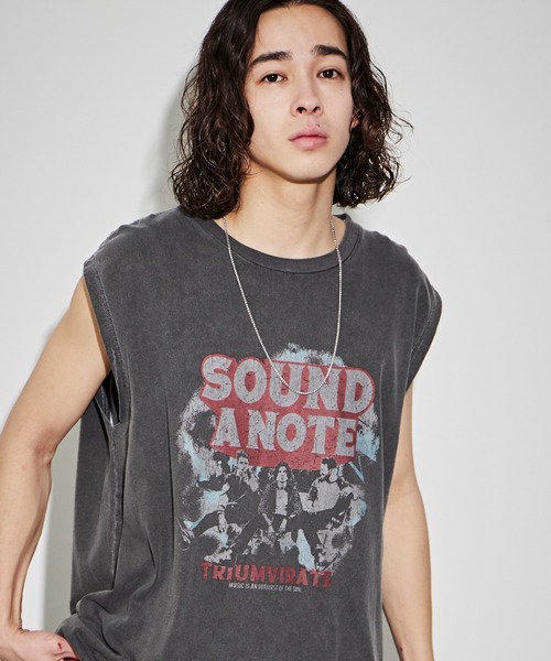 WEGO（ウィゴー）の「WEGO/ピグメントグラフィックノースリーブ（タンクトップ・メンズ・その他4/その他1/その他2/その他3/その他6/その他7/その他5・MEDIUM/LARGE）」の3枚目の写真