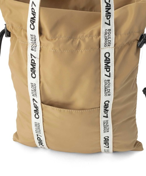 CAMP7（キャンプセブン）の「【CAMP7】ジャガードテープトート（トートバッグ・レディース・ブラック/ベージュ・フリー）」の14枚目の写真