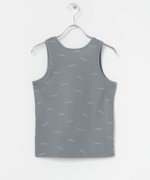 THE GOODLAND MARKET(ザグッドランドマーケット)の「cwtch all-over Tank top(タンクトップ・レディース・チャコールグレー/アイボリー/ライトグレー・ONE)」の20枚目の写真