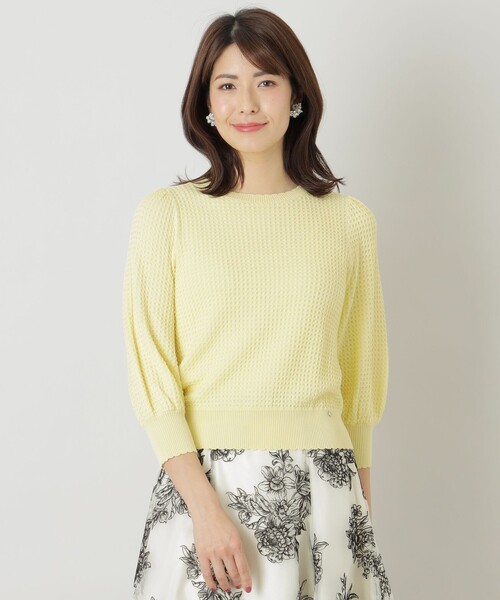 【セール】レーヨンナイロン プルオーバーニット（ニット/セーター）｜TO BE CHIC（トゥー ビー シック） 10,201円