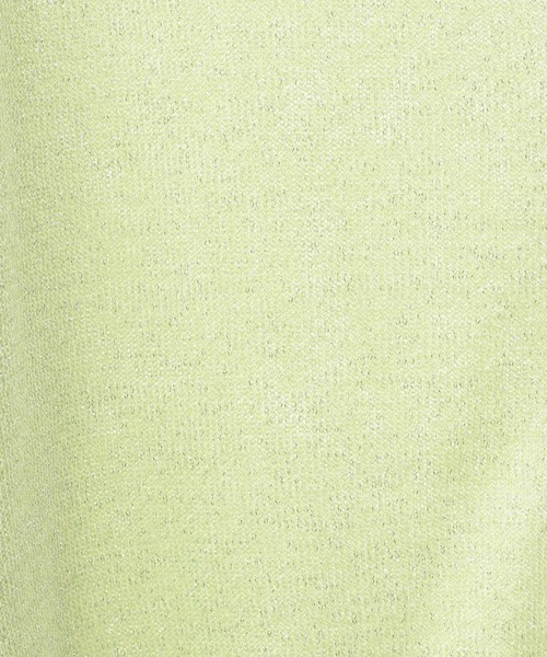 31 Sons de mode（トランテアン　ソン　ドゥ　モード）の「シアーラメカーディガン（カーディガン/ボレロ・レディース・ライトグレー/ライトグリーン/オフホワイト/サックスブルー・36）」の22枚目の写真