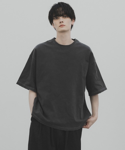 【新品未使用】Regleam リグリーム ベーシック Tシャツ ブラック セール】loose un-basic Tee / ルーズアンベーシックT（Tシャツ
