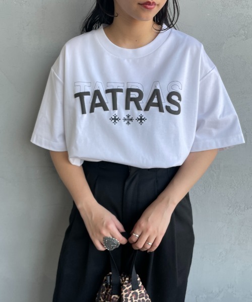 タトラスロゴプリントショートスリーブTシャツ