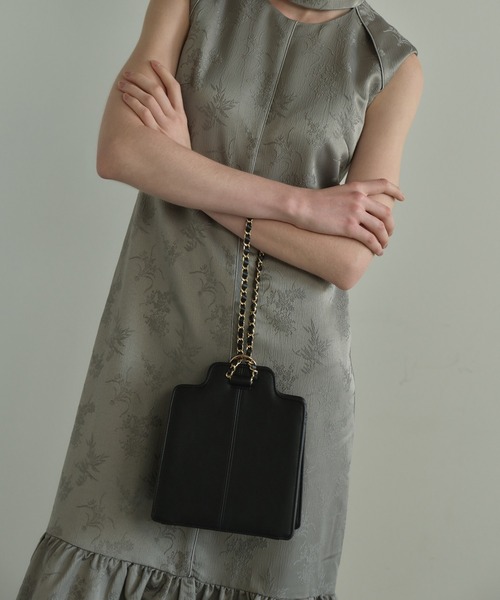 セール】ワンハンドルスクエアバッグ / one handle square bag