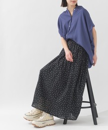 極美品✨ポールスミス ブラック スカートスーツ 背抜き マルチストライプ 無地 スカート（ブラック/黒色系・ストライプ柄）ファッション通販