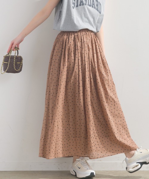 モチーフバリエーションスカート¥28,600 完売商品　サイズ0 Stylevoice for xxx スカート ランダムギャザーデザインスカート