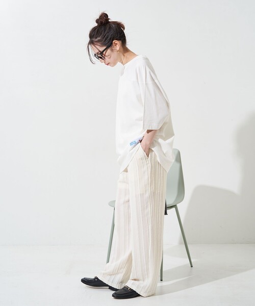 セール】限定展開 ストライプ ジャガード パンツ（その他パンツ