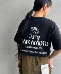 [RUSSELL×GARY YAMAMOTO/ラッセル×ゲーリーヤマモト] バックプリント ショートスリーブTシャツ