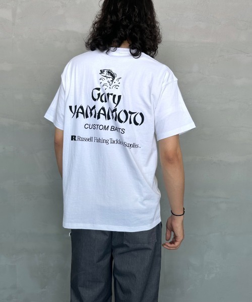 Russell Athletic（ラッセルアスレティック）の「[RUSSELL×GARY YAMAMOTO/ラッセル×ゲーリーヤマモト] バックプリント ショートスリーブTシャツ（Tシャツ/カットソー・レディース・ホワイト/ブラック・M/L）」の21枚目の写真