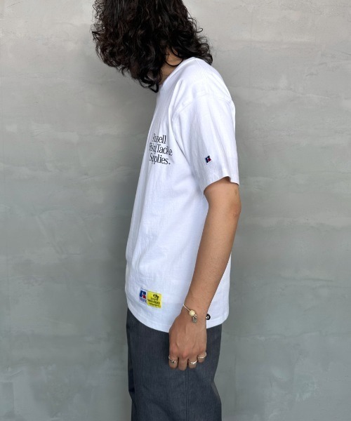 Russell Athletic（ラッセルアスレティック）の「[RUSSELL×GARY YAMAMOTO/ラッセル×ゲーリーヤマモト] バックプリント ショートスリーブTシャツ（Tシャツ/カットソー・レディース・ホワイト/ブラック・M/L）」の20枚目の写真