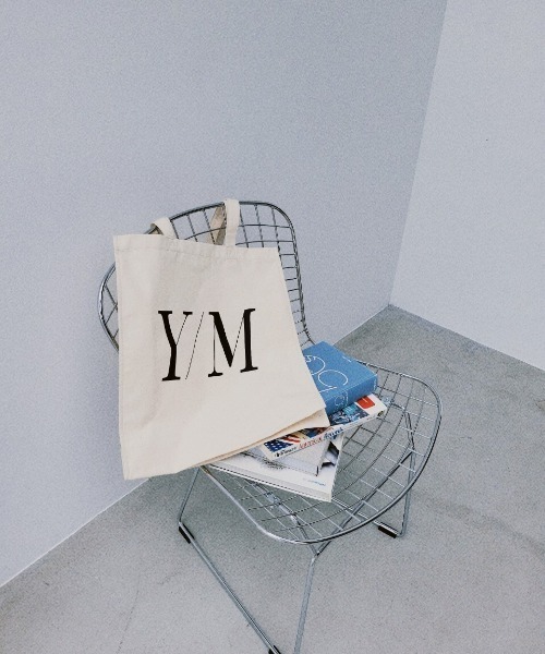 y/m（イム）の「y/mマチ付きトートBAG（トートバッグ・レディース・オフホワイト/ブラック・FREE）」の12枚目の写真