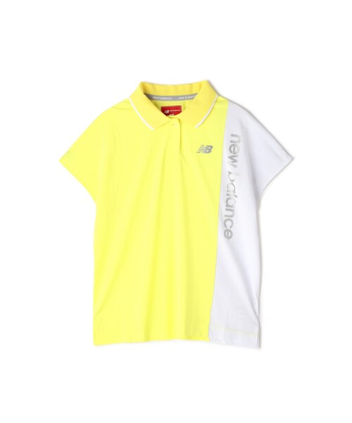 New Balance Golf(ニューバランスゴルフ)の「【new balance golf】スリーブレス オーバーサイズ ポロシャツ (WOMENS SPORT)(ポロシャツ・レディース・ブラック/ホワイト/イエロー系その他・MEDIUM/LARGE/SMALL)」の7枚目の写真